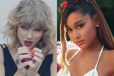 Taylor Swift empata com Ariana Grande em recorde de BILHÕES no Spotify
